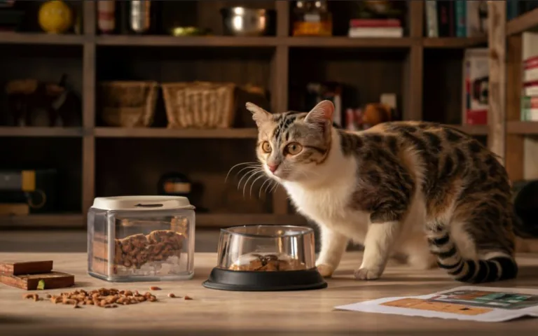 Jak nauczyć kota jeść suchą karmę